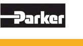 A black and white logo of parker.